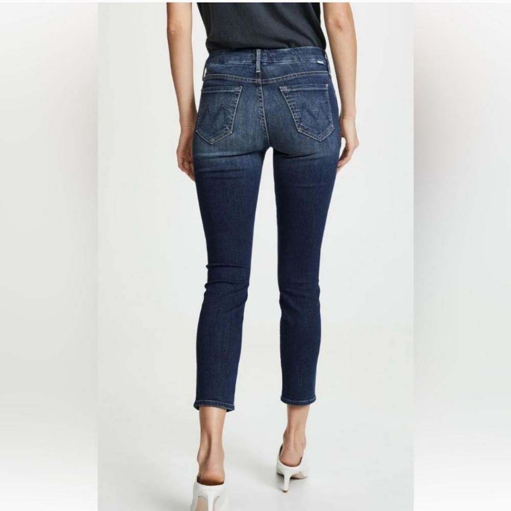 MOTHER The Looker Crop in On The Edge Jeans Size 27 - Picture 2 of 12